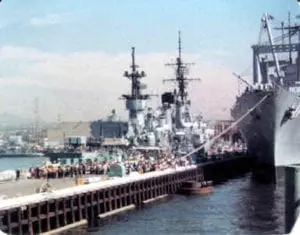 USS BERKELEY ASSOCIATION in the 1970s