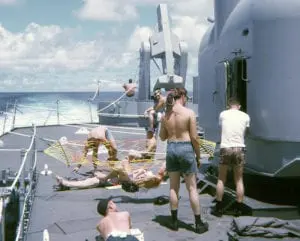 USS BERKELEY ASSOCIATION in the 1970s