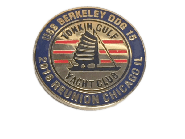 Us berkeley ob 15 town yacht club pin.